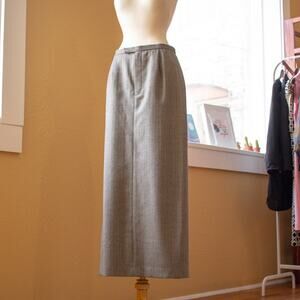 Vintage Long Gray Skirt